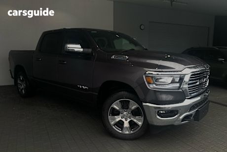 Black 2024 Ram 1500 Crew Cab Utility Laramie (W/Sunroof) Mhev