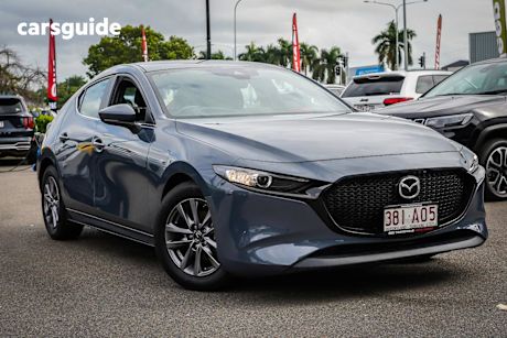 Grey 2020 Mazda Mazda3 Hatch G20 PURE F