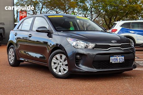Grey 2020 Kia RIO Hatch S F