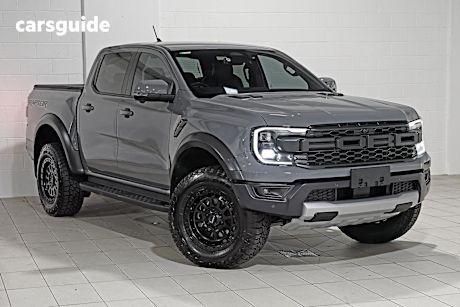 Grey 2024 Ford Ranger Ute Tray RAPTOR 4X4