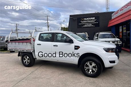 White 2017 Ford Ranger Crew Cab Chassis Xl 2.2 Hi-Rider (4X2)