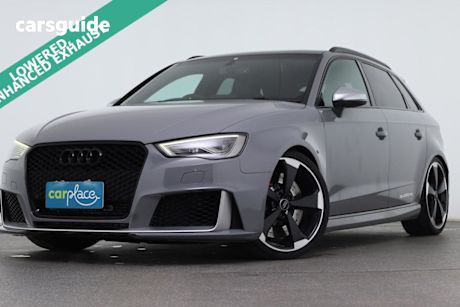 Grey 2015 Audi RS3 Hatchback Sportback Quattro
