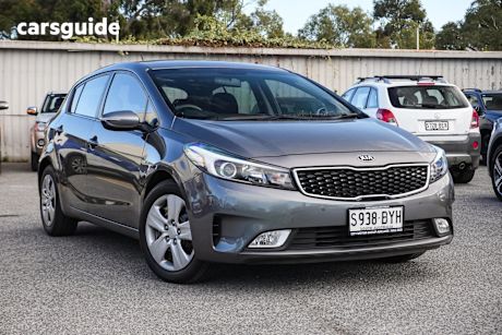 Grey 2018 Kia Cerato Hatch S F