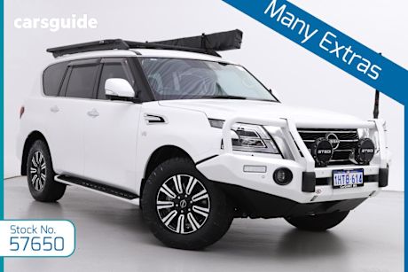 White 2022 Nissan Patrol Wagon Ti-L (4X4)