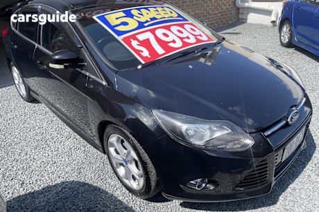 Black 2012 Ford Focus Hatch SPORT F