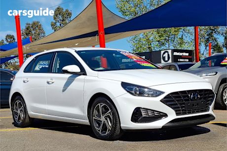 White 2021 Hyundai I30 Hatch F