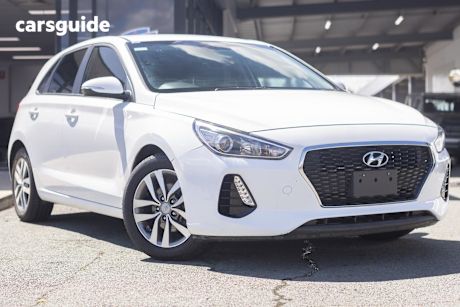 White 2020 Hyundai I30 Hatch ACTIVE F
