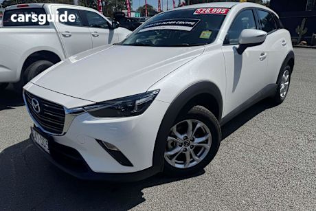 White 2024 Mazda CX-3 SUV G20 PURE F