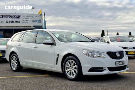White 2013 Holden Commodore Sportswagon Evoke