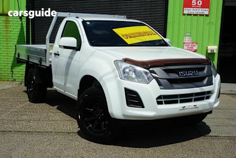 White 2019 Isuzu D-MAX Ute Tray SX HIGH RIDE R