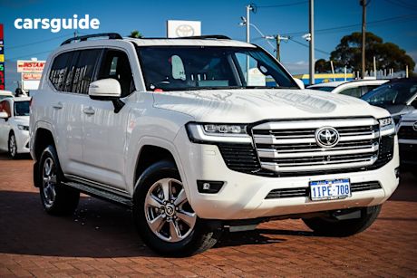 White 2023 Toyota Landcruiser Wagon Lc300 Vx (4X4)