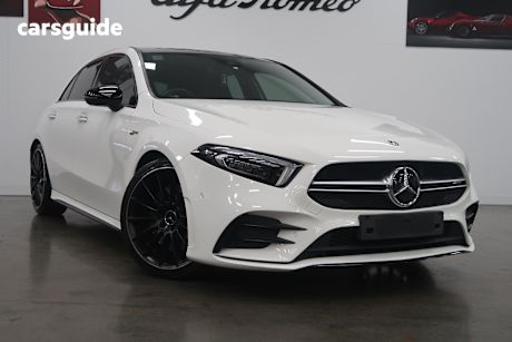 White 2020 Mercedes-Benz A-CLASS Hatch A35 AMG 4WD