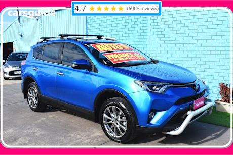 Blue 2016 Toyota RAV4 Wagon Cruiser (4X4)