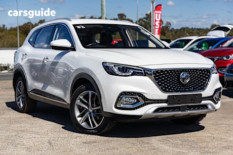 White 2021 MG HS SUV EXCITE F
