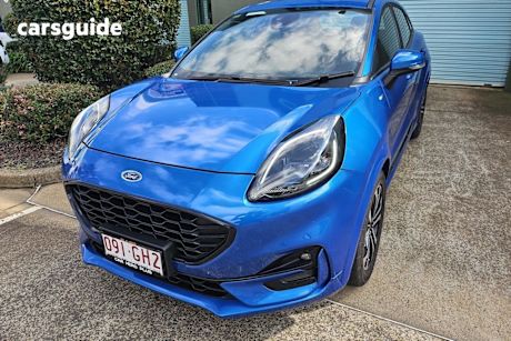 Blue 2022 Ford Puma Hatchback St-Line V