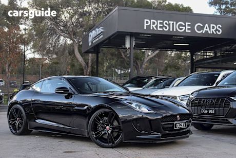 Black 2016 Jaguar F-Type Coupe V6