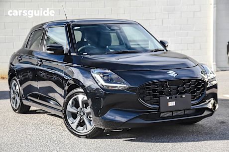 Black 2025 Suzuki Swift Hatch HYBRID GLX F