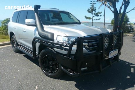 Grey 2018 Toyota Landcruiser Wagon Lc200 Vx (4X4)