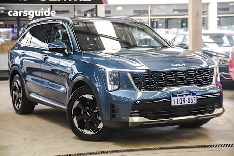 Blue 2024 Kia Sorento SUV SPORT+ 4X4