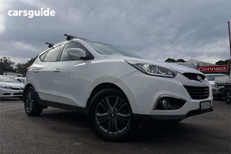 White 2014 Hyundai IX35 Wagon Se (Fwd)