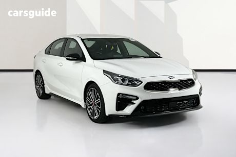 White 2019 Kia Cerato Sedan Gt Safety Pack