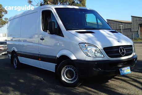White 2012 Mercedes-Benz Sprinter Commercial 313CDI R