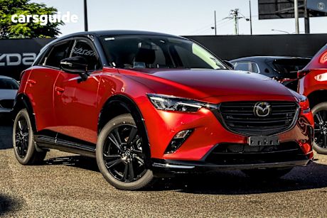 Red 2025 Mazda CX-3 SUV G20 GT SP F