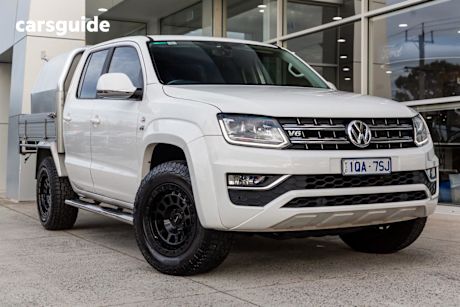 White 2019 Volkswagen Amarok Dual Cab Utility V6 Tdi 550 Highline