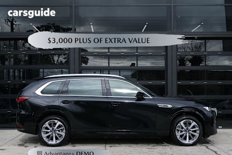 Black 2025 Mazda CX-80 Wagon G40E Azami