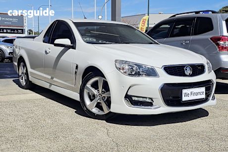 White 2015 Holden UTE Ute Tray SV6 R