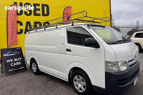 White 2006 Toyota HiAce Commercial R