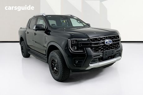 Black 2025 Ford Ranger Double Cab Pick Up Wildtrak 3.0 (4X4)