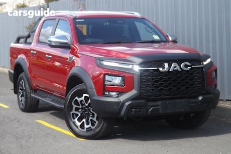 Red 2025 JAC T9 Ute Tray HAVEN 4X4