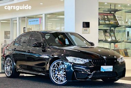 Black 2017 BMW M3 Sedan Competition
