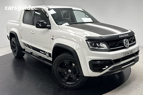 White 2022 Volkswagen Amarok Ute Tray TDI580 HIGHLINE 4X4