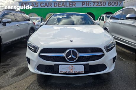 White 2020 Mercedes-Benz A-CLASS Sedan A250 F