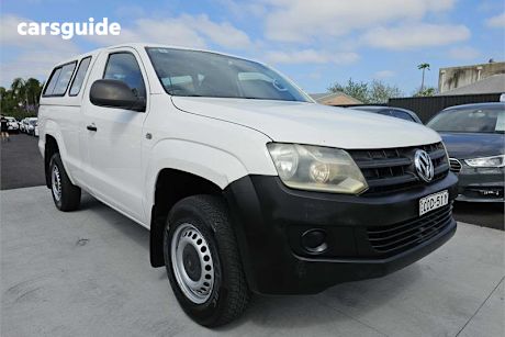 White 2013 Volkswagen Amarok Utility Tsi300 (4X2)