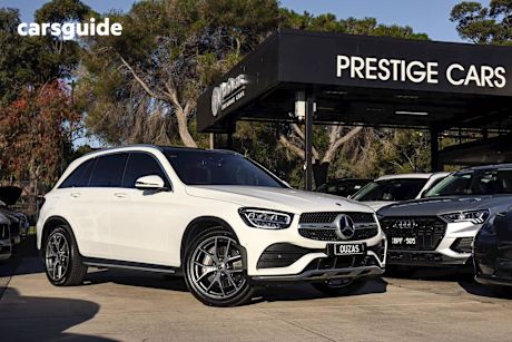 White 2021 Mercedes-Benz GLC200 Wagon