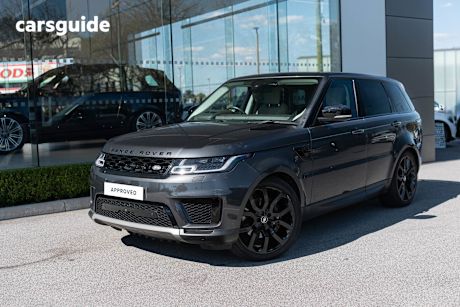 Grey 2021 Land Rover Range Rover Sport Wagon Di6 Se (183Kw)