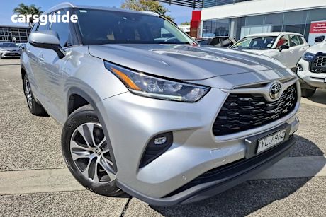 Silver 2021 Toyota Kluger SUV GXL F