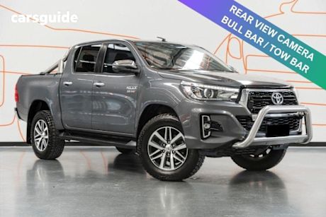 Grey 2019 Toyota Hilux Double Cab Pick Up Sr5 (4X4)