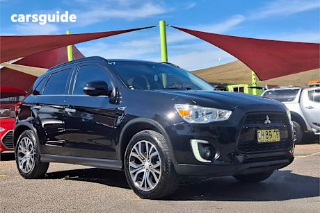 Black 2016 Mitsubishi ASX SUV LS F