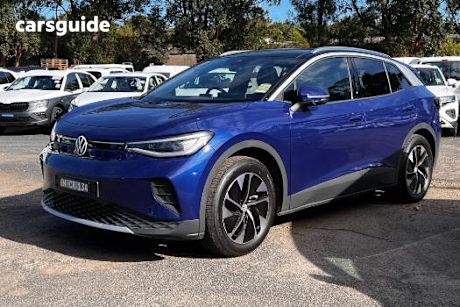 Blue 2025 Volkswagen Id.4 SUV PRO R