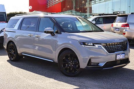 Grey 2022 Kia Carnival SUV PLATINUM F