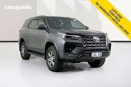 Grey 2024 Toyota Fortuner Wagon Gxl