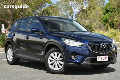 Blue 2012 Mazda CX-5 SUV MAXX SPORT F