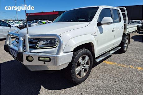 White 2018 Volkswagen Amarok Dual Cab Utility V6 Tdi 550 Highline