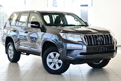 Grey 2023 Toyota Landcruiser Prado SUV GX 4X4