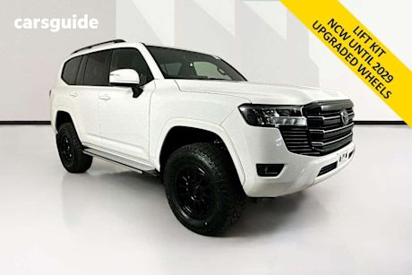 White 2024 Toyota Landcruiser Wagon Lc300 Gxl (4X4)