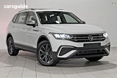 White 2024 Volkswagen Tiguan SUV 132TSI LIFE ALLSPACE 4WD